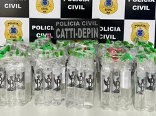 Imagem - Remessa de lança-perfume é apreendida em agência dos Correios em Feira de Santana