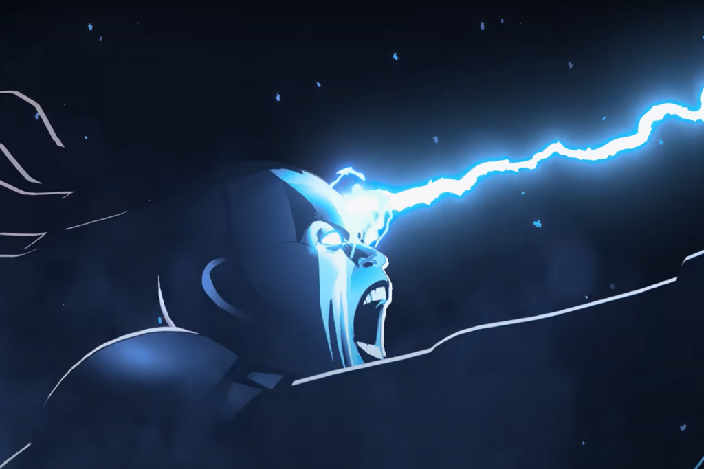 A quarta temporada de &#8220;Love, Death &amp; Robots&#8221; aborda questões profundas sobre a natureza humana, tecnologia e futuro (Imagem: Reprodução digital | Netflix)
