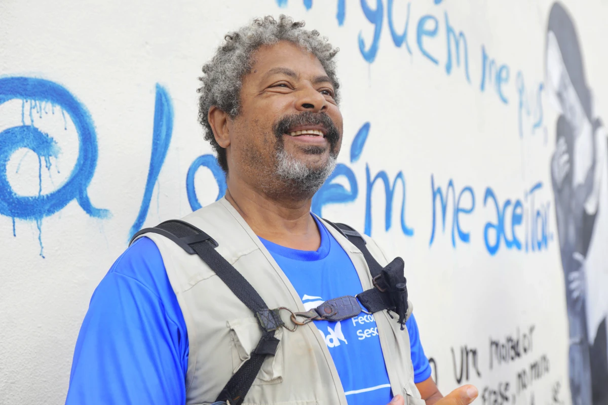 Albérico Teixeira, instrutor do curso Técnico em Guia de Turismo