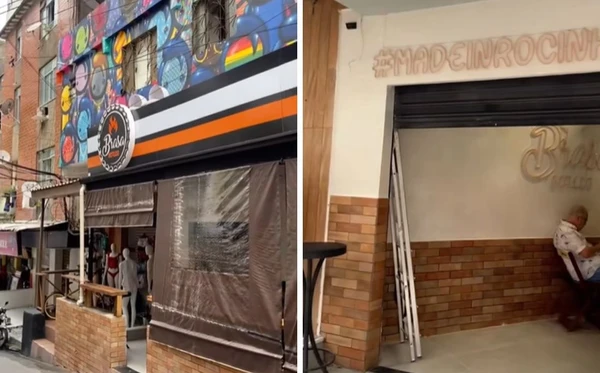 Ex-diretor da Americanas abre bar na Rocinha após dificuldade de encontrar emprego