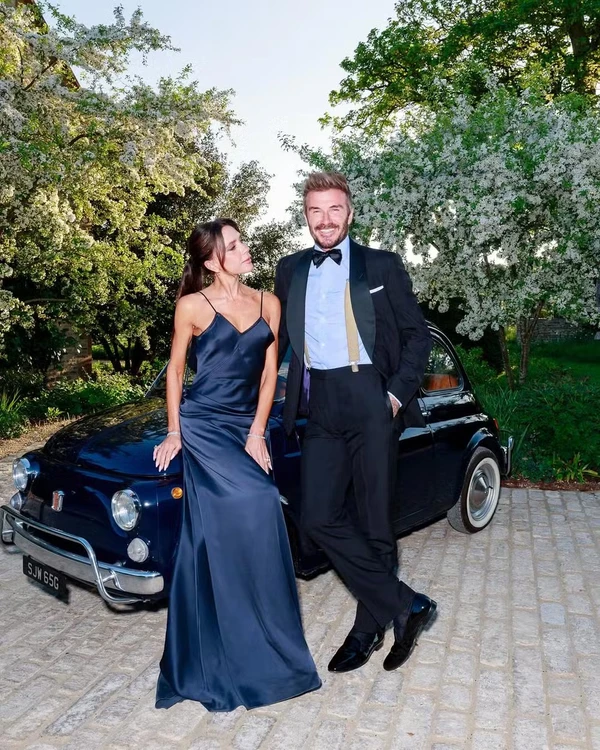 David Beckham comemorou 50 anos com festança