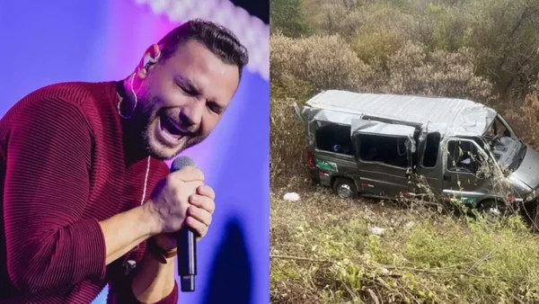 O cantor Lenno Ferreira, vocalista da banda Desejo de Menina