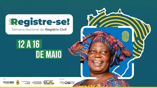 terceira edição da Semana Nacional de Registro Civil 
