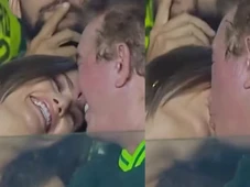 Imagem - Amado Batista e esposa 51 anos mais nova são filmados aos beijos em jogo da Série B; veja vídeo