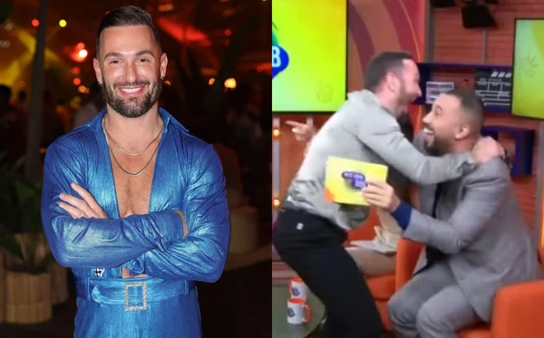 Diego Hypolito já deu cantadas em Gil do Vigor