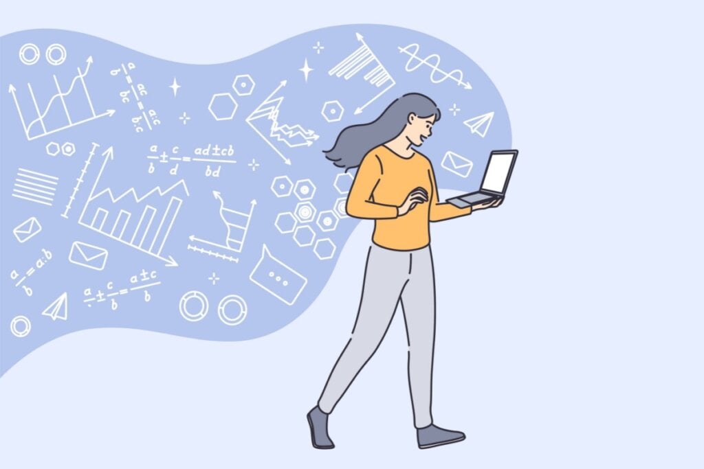 A matemática está presente em muitas tarefas do dia a dia (Imagem: Vectorium | Shutterstock) 