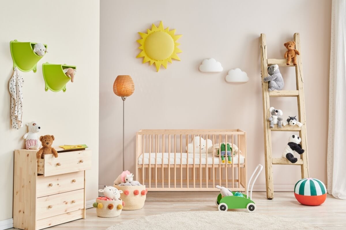 O Feng Shui contribui para deixar o quarto do bebê mais harmonioso (Imagem: united photo studio | Shutterstock)