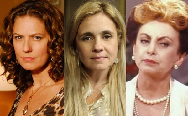 Flora, Carminha e Odete Roitmann formam o trio de vilãs mais amadas da TV
