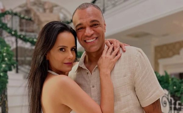 Luciele Camargo e Denilson