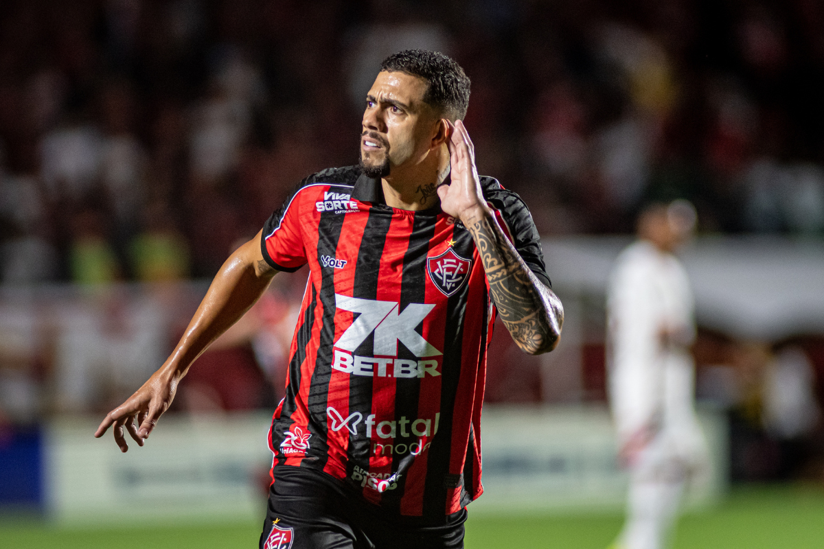 Wellington Rato foi contratado junto ao São Paulo por R$ 5 milhões no começo de 2025 por Victor Ferreira/EC Vitória