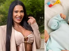 Imagem - Gracyanne Barbosa adota bebê reborn e causa alvoroço: 'Benício me trouxe felicidade'