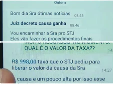 Imagem - Golpistas se passam por defensores públicos e pedem pagamento para liberar valores judiciais