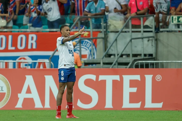 Jean Lucas, em Bahia x Nacional