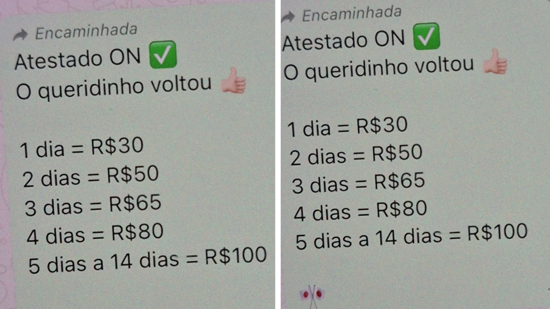 Imagem - Máfia vende atestados médicos falsos de UPAs a partir de R$ 30