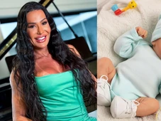 Imagem - Gracyanne Barbosa aparece amamentando bebê reborn: 'Bê não para de chorar'