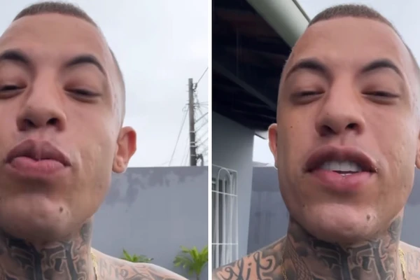 Inflenciador postou vídeo nas redes 