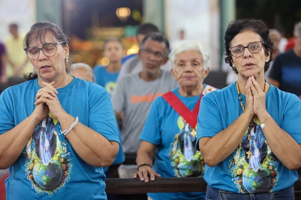 Missa na Igreja de Santo Antônio Além do Carmo