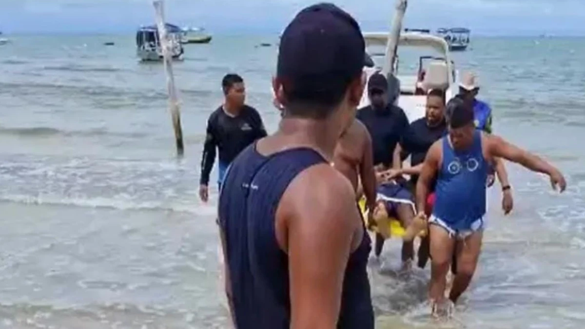 Passageiros foram resgatados