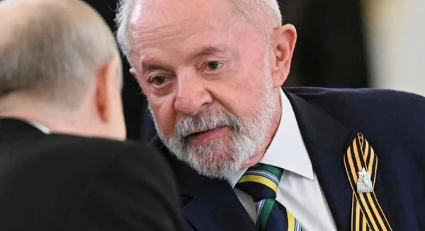 Lula e Putin na Rússia