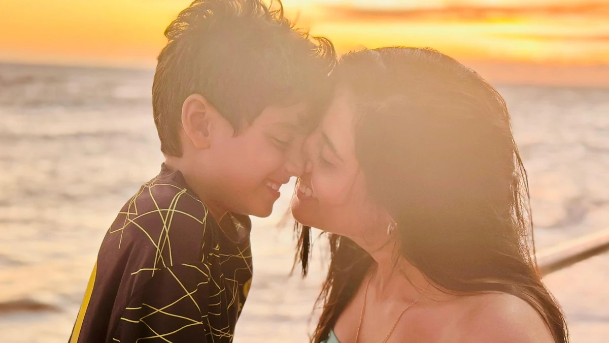 Rafaela Lyra é psicóloga e mãe do pequeno Arthur
