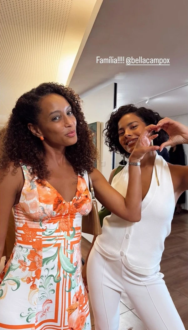 Taís Araujo e Bella Campos