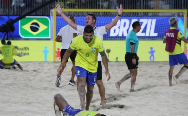 Brasil está na final da Copa do Mundo de Futebol de Areia