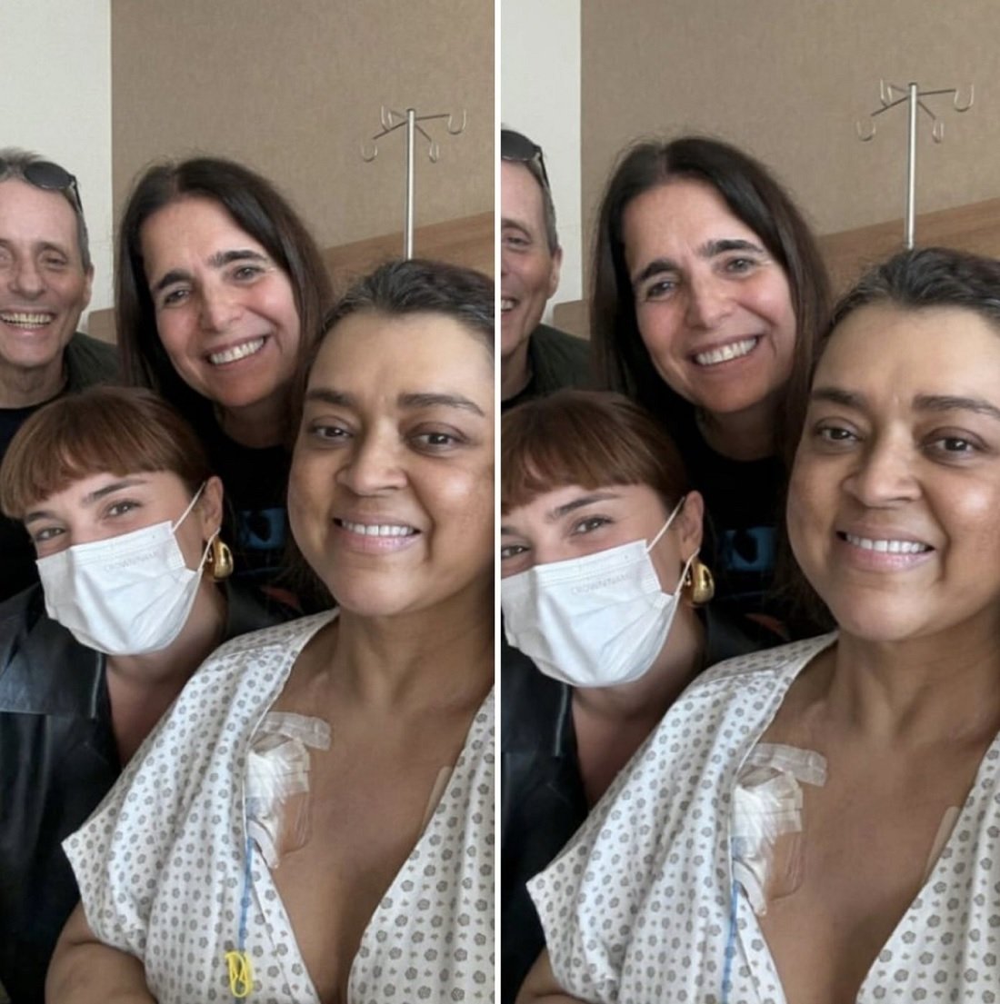 Preta Gil e Tony Bellotto: União e Esperança na Luta Contra o Câncer