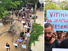 Imagem - Moradores protestam após morte de guia turístico em Caraíva: 'Leva, mata e vai ficar por isso mesmo?'