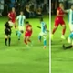 Imagem - Árbitro é substituído após ser nocauteado por jogador na Série C