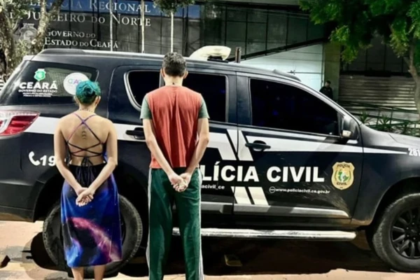 Casal foi preso em Juazeiro do Norte