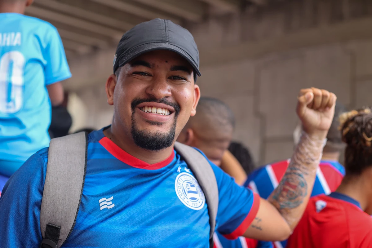Luis Henrique tem a paixão pelo Bahia marcada na pele