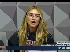 Imagem - 'Nunca prometi dinheiro fácil', diz Virginia Fonseca em Depoimento à CPI das Bets