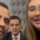 Imagem - Selfie, elogio a pré-treino e abraço: senador decide tietar Virgínia Fonseca em plena CPI