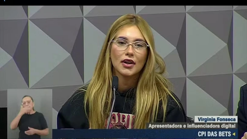Imagem - 'Nunca prometi dinheiro fácil', diz Virginia Fonseca em Depoimento à CPI das Bets