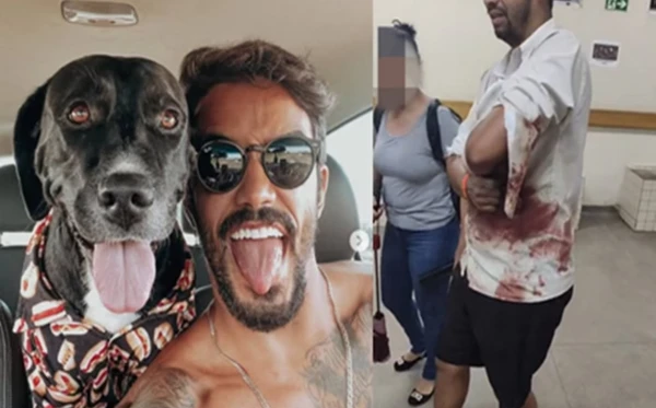 André Coelho é acusado de não prestar assistência ao pintor