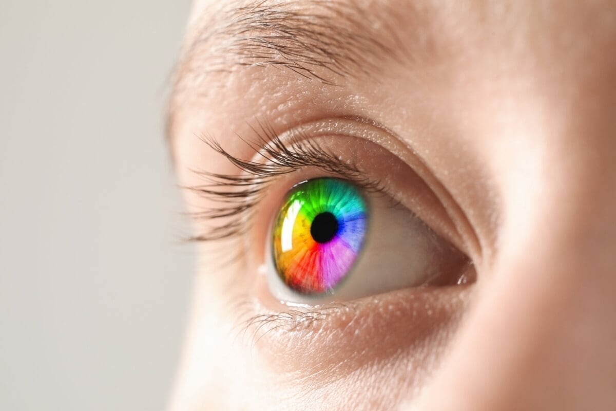 Há cores que o olho humano não consegue enxergar (Imagem: New Africa | Shutterstock) 