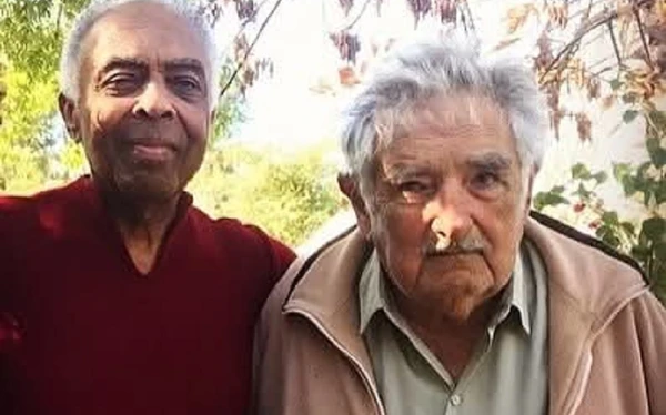 Gilberto Gil e Pepe Mujica