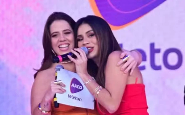 Lexa e Tati Machado juntas no Teleton