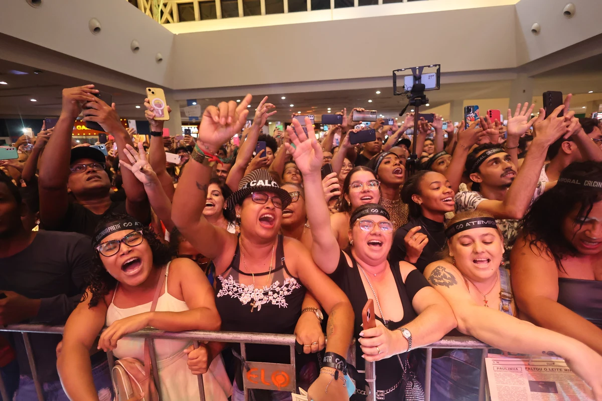 Plateia do show de Calcinha Preta
