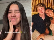 Imagem - Duda Guerra dobra número de seguidores após treta e término com Benício Huck: 'Obrigada a quem gosta'