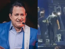 Imagem - Queda do palco  durante show faz Marrone perder a memória; cantor segue internado
