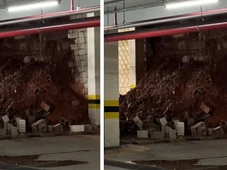 Imagem - Parte de estacionamento desaba no Salvador Shopping