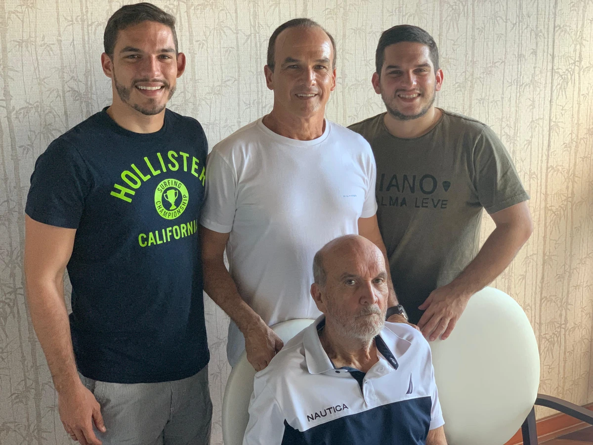 Thiago, Ricardo pai e Ricardo Filho