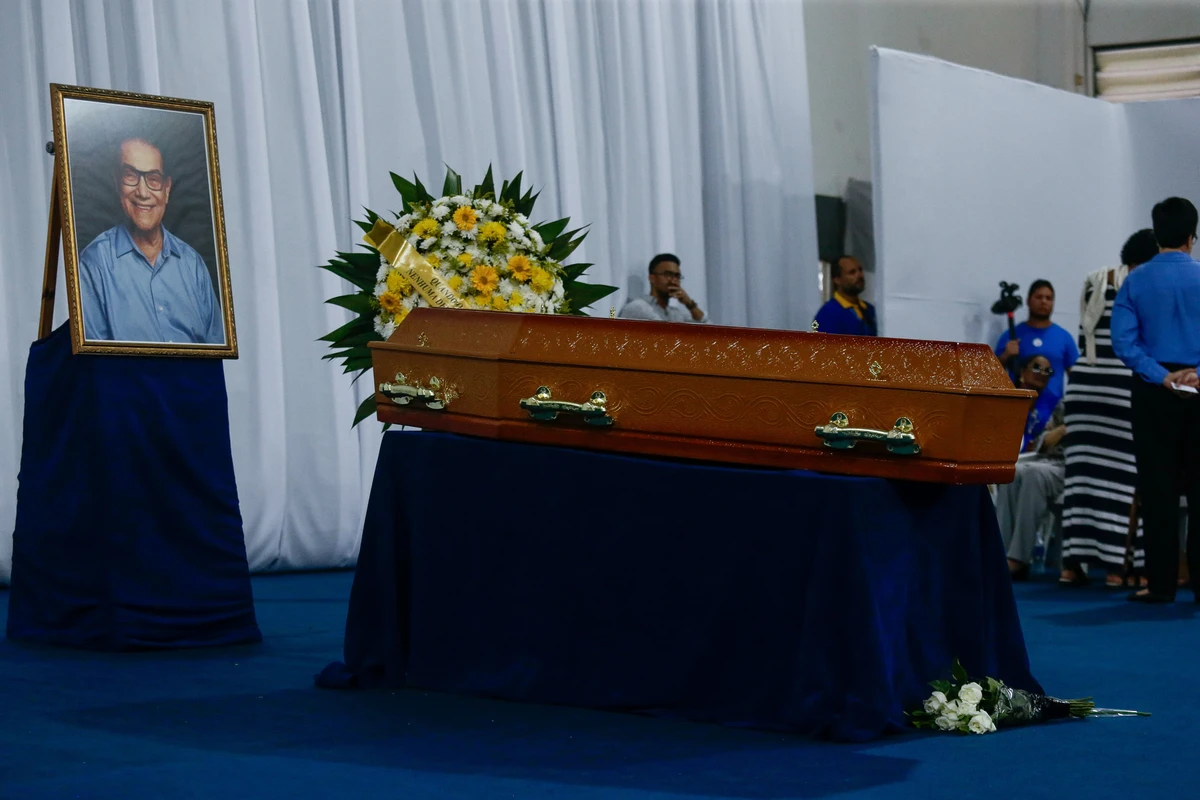 Velório de Divaldo Franco