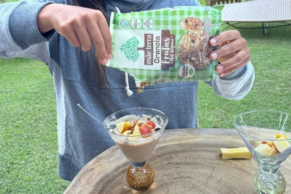A surfista brasileira e medalhista, Sophia Medina compartilhou uma das receitas que costuma usar como pré-treino