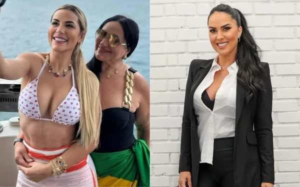 Deolane e Solange Bezerra e Graciele Lacerda