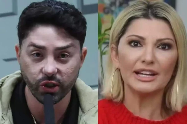 Rico Melquiades e Antonia Fontenelle