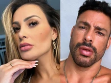 Imagem - Andressa Urach opina sobre rumor de 'cecê' de Cauã Reymond: 'papo de recalcada'