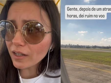 Imagem - Ex-Globo abandona voo após pane elétrica, gritos e choro em avião