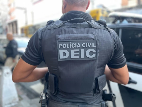 Agentes do Deic participaram da prisão
